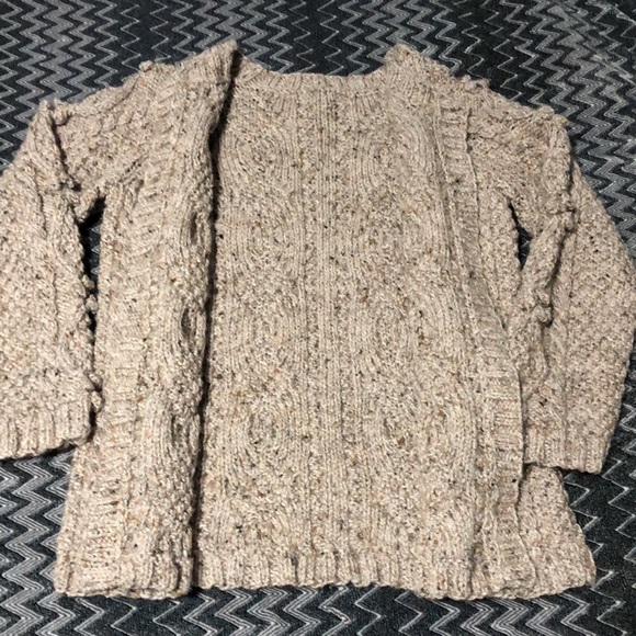Knit/Crocheted Open Sweater Cardigan - Picture 5 of 14